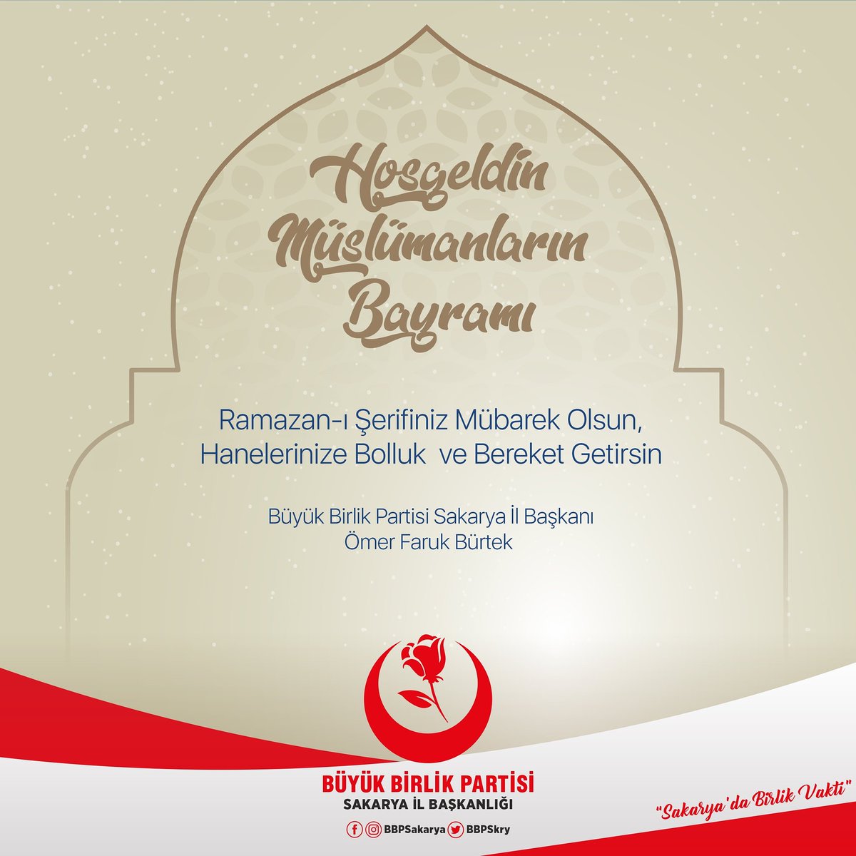 Büyük Birlik Partisi Sakarya İl Başkanlığı (@bbpskry) on Twitter photo 