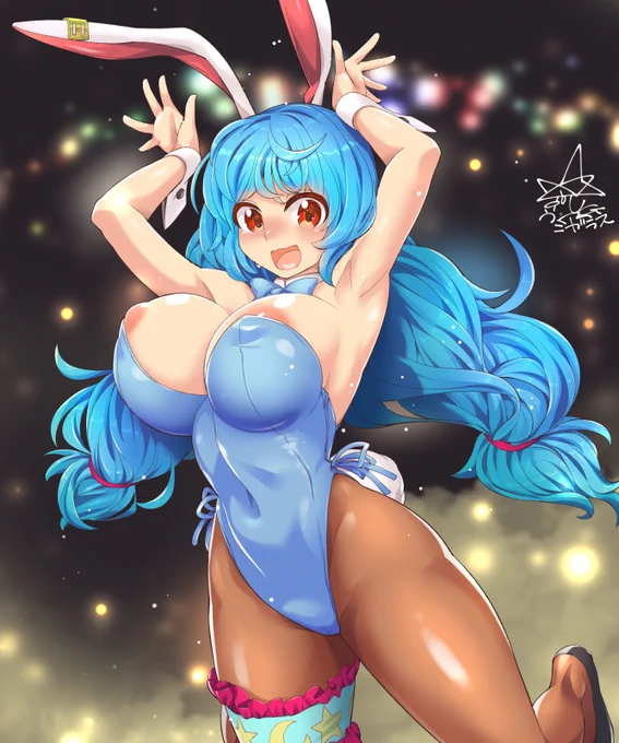昨年ぴょんぴょんバニーさんを描いたんですがうどんげさんも描きたくなったので描いてみたいと思います!こちら鈴瑚ちゃんと清蘭ちゃんは再掲です(*'▽') 