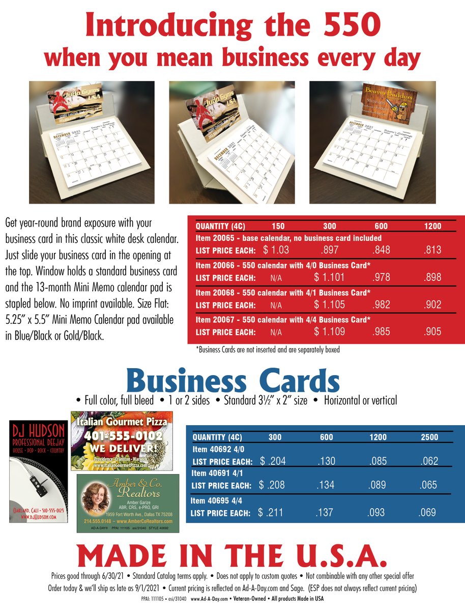alwaysadaday's tweet image. Get Year-Round Brand Exposure with Your Business Card
Check out this desk calendar and business cards. #deskcalendars #businesscard #brand #Calendar