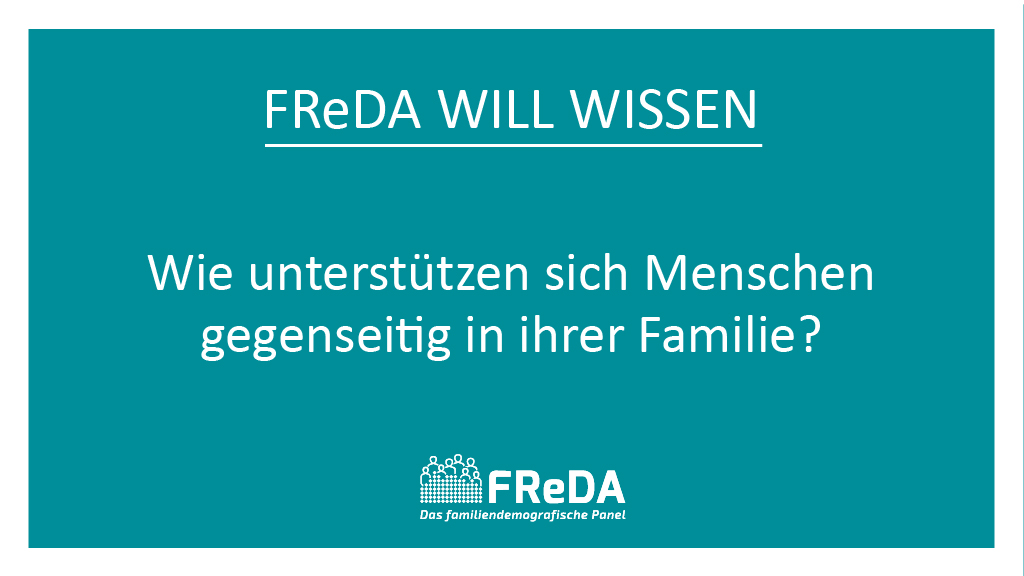 FredaPanel's tweet photo. #FReDAde möchte herausfinden: Wie unterstützen Eltern ihre Kinder und Kinder ihre Eltern? Wie unterstützen sich Paare untereinander? 🤔 https://t.co/beDJuQBjLq