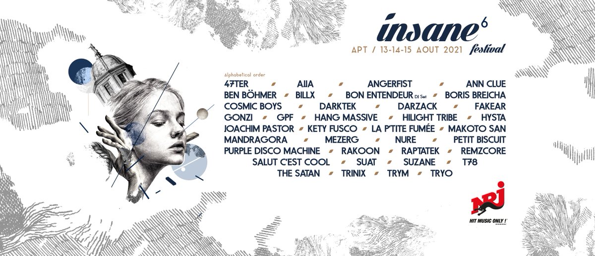Guettapen's tweet photo. L'@InsaneFestival vient de boucler sa programmation avec la dernière phase d'artistes, et le line-up est impressionnant 🤩

A la vue de la situation sanitaire, les organisateurs ont plusieurs formats sur la table et s'adapteront en fonction des mesures estivales définitives 👀 https://t.co/E0Vean7LsN