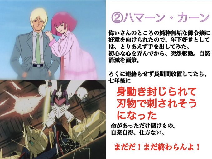 ガンダムの画像調べてたらシャアっぽい人がいっぱいいたけど どれがシャアなの