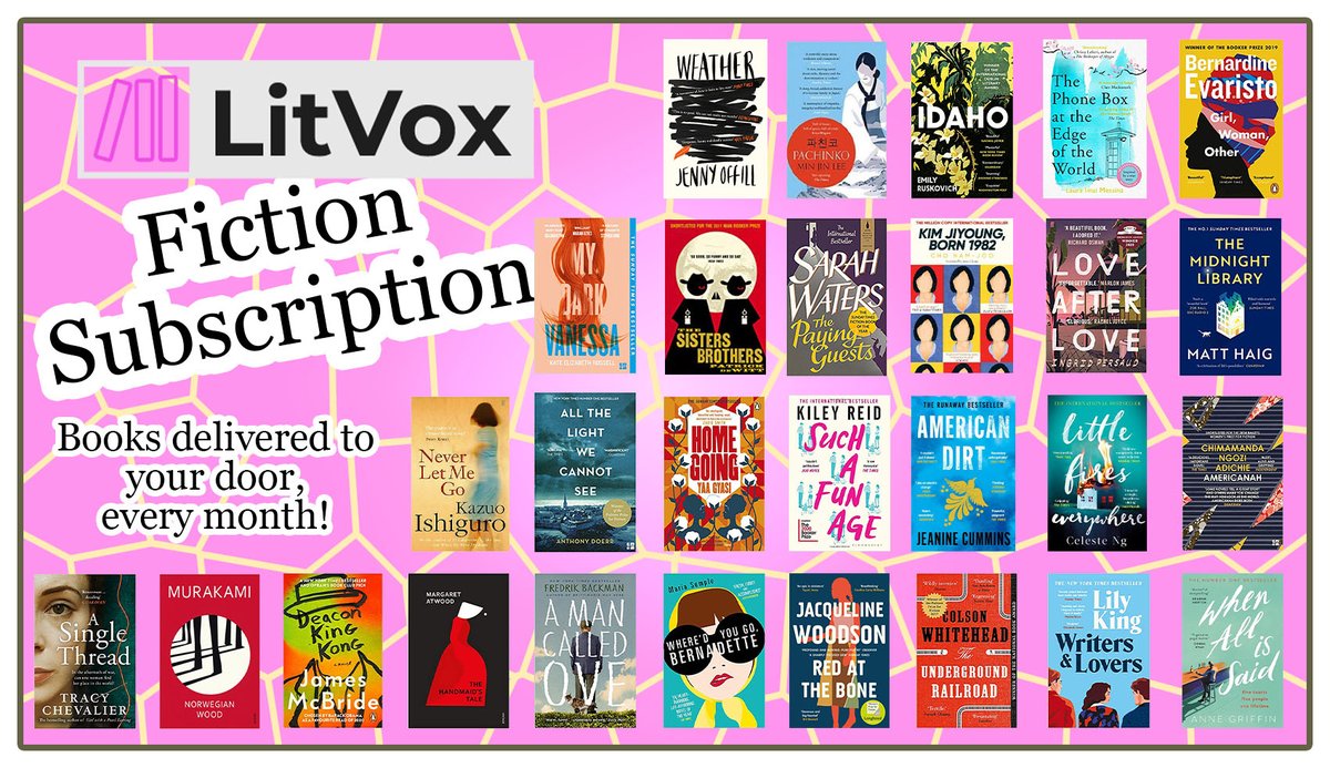 LitVox's tweet photo. LitVox Book Subscriptions are here!! 
Get the latest and greatest publishing delivered right to your door, every month! Whether for yourself, as a beautiful gift, or for the little readers in your life, there's a subscription to suit absolutely everybody.
https://t.co/7UWy1xWdHj https://t.co/OFCzqtn1Ij