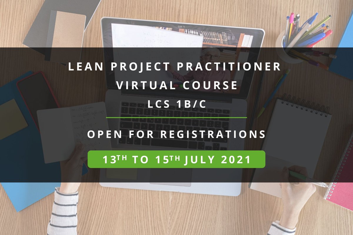 👉Virtual Lean Project Practitioner Course - 13/15 July

Open to individuals &amp; a great opportunity to become <a href="/LeanCompetency/">LeanCompetencySystem</a> certified at level 1B/C. 

Hit the call back button in this PDF to find out more bit.ly/3wQStrZ 

#leanmanagement #operationalexcellence