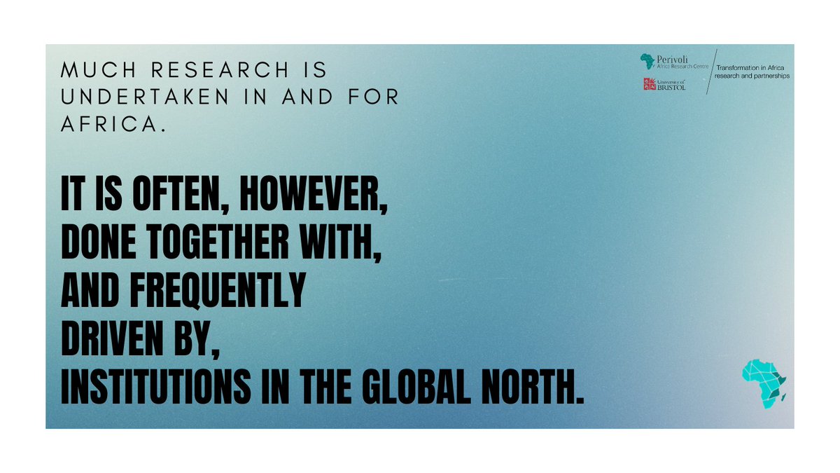 The #PARClaunch on 21 April will bring together an exciting of group international experts to talk about #transformation of #ResearchMethods with #Africa 

Register here for this free event to join the conversation:
eventbrite.co.uk/e/perivoli-afr…