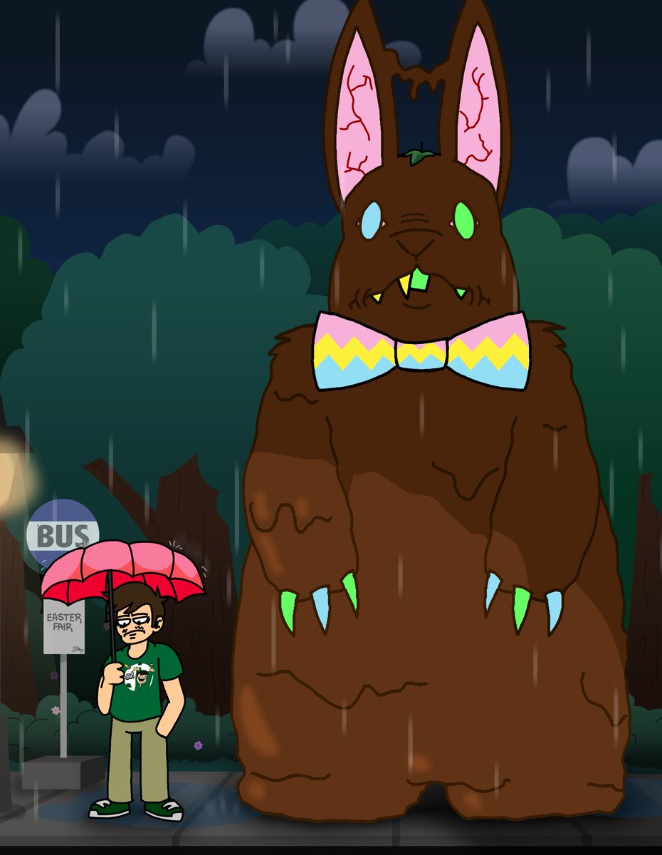 Eddsworld's tweet photo. My Neighbour Beastero 💚 https://t.co/g8C2cpXJrZ