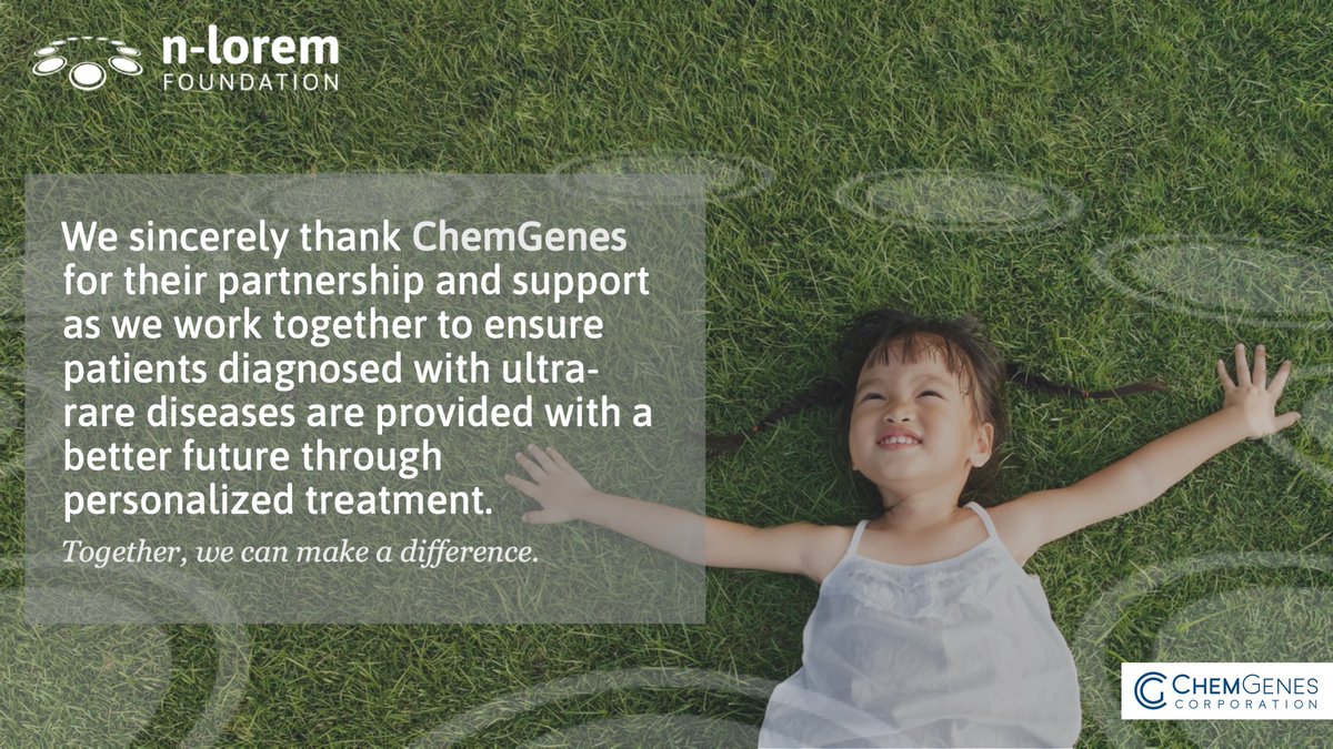 n_lorem's tweet photo. We’re collaborating with #ChemGenes – a leading DNA/RNA manufacturing company whose support will play a critical role in our efforts to advance personalized treatment for patients diagnosed with ultra #rarediseases. Read more: https://t.co/ap2xivKfnB #UltraRare https://t.co/oGIBUgqTfj