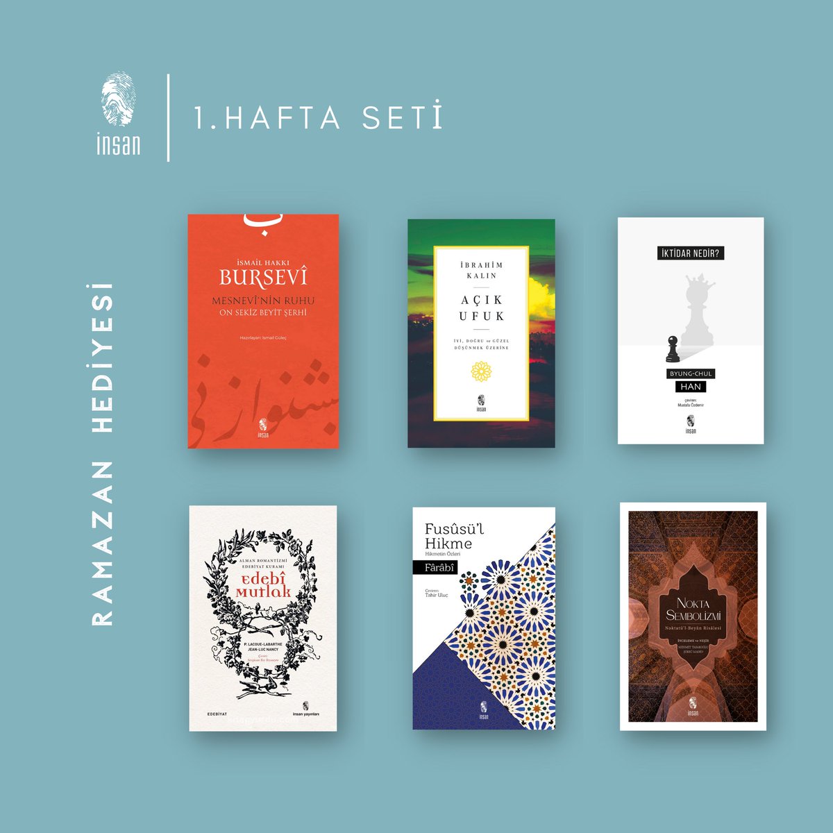 1. Hafta Hediyesi

Bu gönderiyi paylaşan takipçilerimiz arasından 2 kişiye görseldeki seti hediye ediyoruz.

Sonuçlar 16 Nisan Cuma günü açıklanacaktır.
