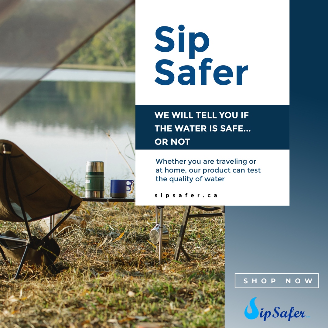 When you are camping, Use a SipSafer Test kit to know if thewater is safe or not! Enjoy a fresh and safe water while camping with our 7000 litre camp filter. 10% of our profits donated to <a href="/kindnesscafew/">Kindness Cafe Windsor</a> 
l8r.it/c5I2
#Watertestkit #sipsafer #campfilter #windsorontario
