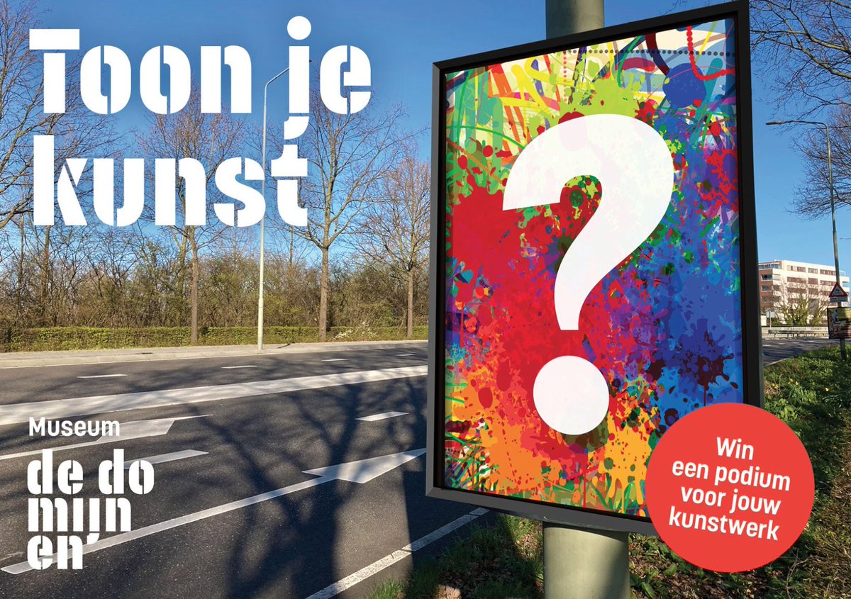 🎨 TOON JE KUNST 🎨 Win een podiumplek voor jouw kunstwerk.  Benieuwd? Check --> bit.ly/2OPNSVW