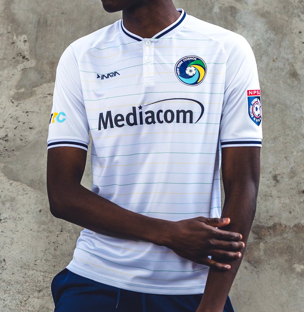 The_Kitsman's tweet photo. ๐ 2019 Home Shirt
'STREET STRIPES'
Inspired by the street lines & blurred night lights, a striped sublimation pattern in iconic Cosmos colors is paired with a modern silhouette. The engineered rib collar with Navy stripes takes us back to the Cosmos early days.
#INARIAWeek https://t.co/JmQIdXQVPX