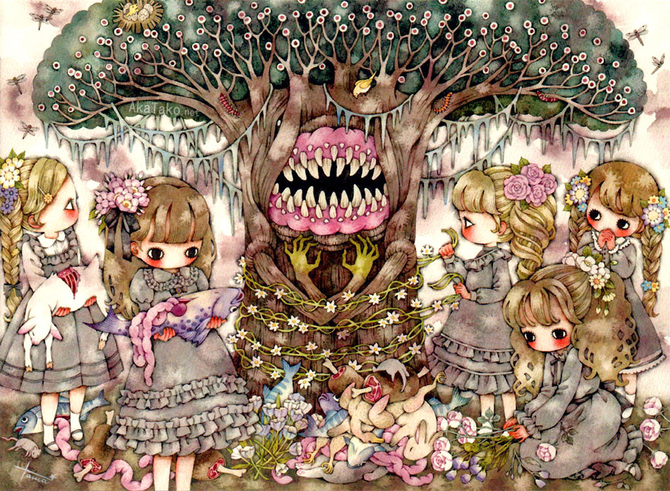 たま 少女主義的水彩画家 Tama3xxx Twitter