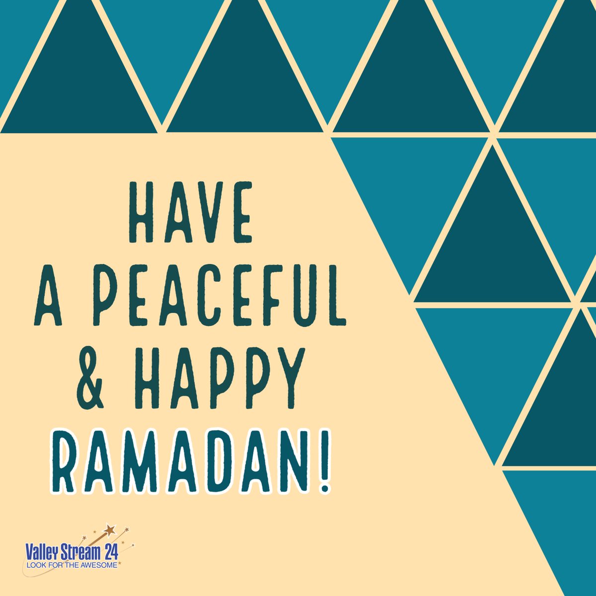 Valley Stream 24 School District (@vs24district) on Twitter photo Ramadan is the Muslim month of fasting. Practicing Muslim families will be fasting from dawn until dusk. This year, Ramadan will last approximately from April 13th – May 12th.
#LookForTheAwesome #VS24
<a href="/DonSturz/">Don Sturz</a> <a href="/ValleyStreamBAS/">Brooklyn Avenue School</a> <a href="/ValleyStreamRWC/">Robert W. Carbonaro School</a> <a href="/ValleyStreamWLB/">William L. Buck School</a> Ramadan is the Muslim month of fasting. Practicing Muslim families will be fasting from dawn until dusk. This year, Ramadan will last approximately from April 13th – May 12th.
#LookForTheAwesome #VS24
<a href="/DonSturz/">Don Sturz</a> <a href="/ValleyStreamBAS/">Brooklyn Avenue School</a> <a href="/ValleyStreamRWC/">Robert W. Carbonaro School</a> <a href="/ValleyStreamWLB/">William L. Buck School</a>
