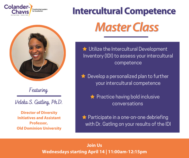 Our Intercultural Lunch &amp; Learn with <a href="/vgatling93/">Veleka Gatling</a> begins tomorrow! Are you registered? 📲 bit.ly/3e2qpcq