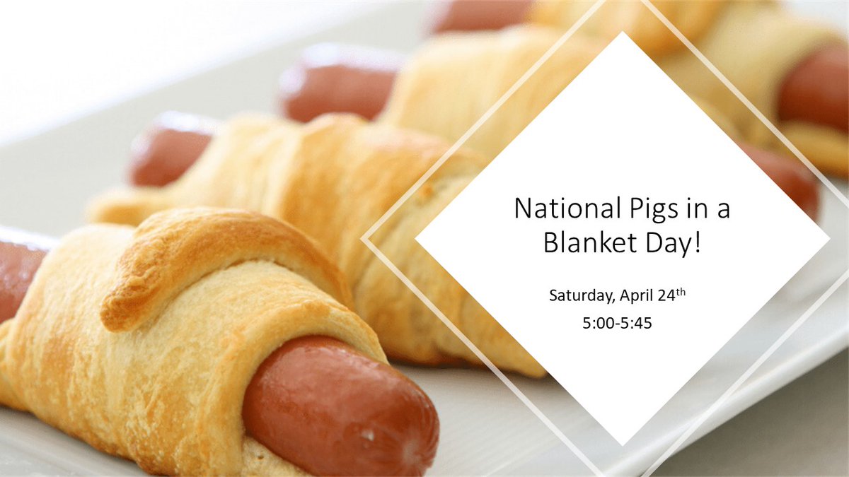chartwellsatkes's tweet photo. What is #nationalpigsinablanketday you ask?  Join us at 5:00 to find out @kingsedgehill #kesstudentlife 🐷 https://t.co/xkj7Ow0XRv