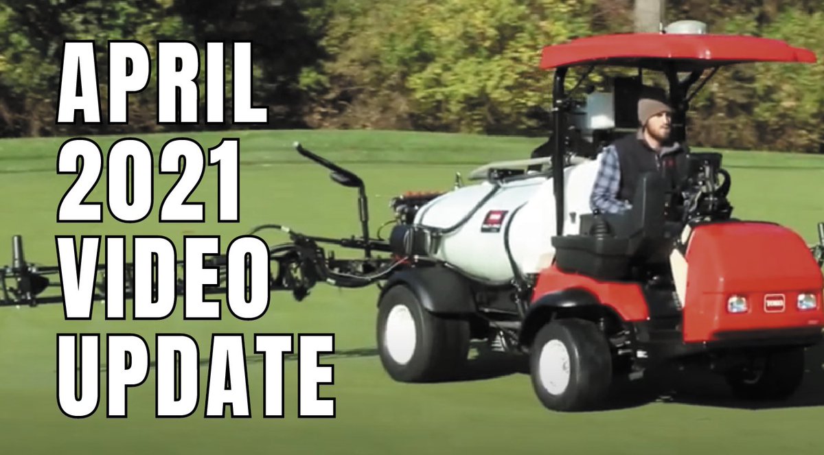 TurfEquipSupply's tweet photo. The April 2021 Video Update from Turf Equipment and Supply Company is here! https://t.co/lM5RrRCiys https://t.co/73fk5EpCbt