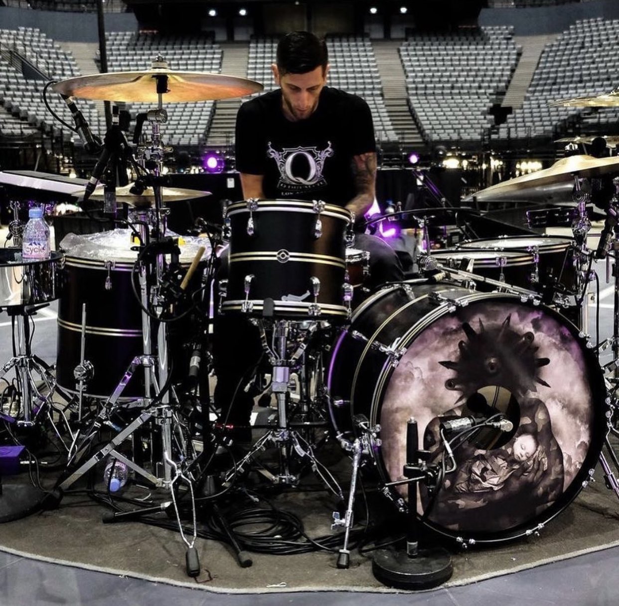 Dominic howard drum kit deals