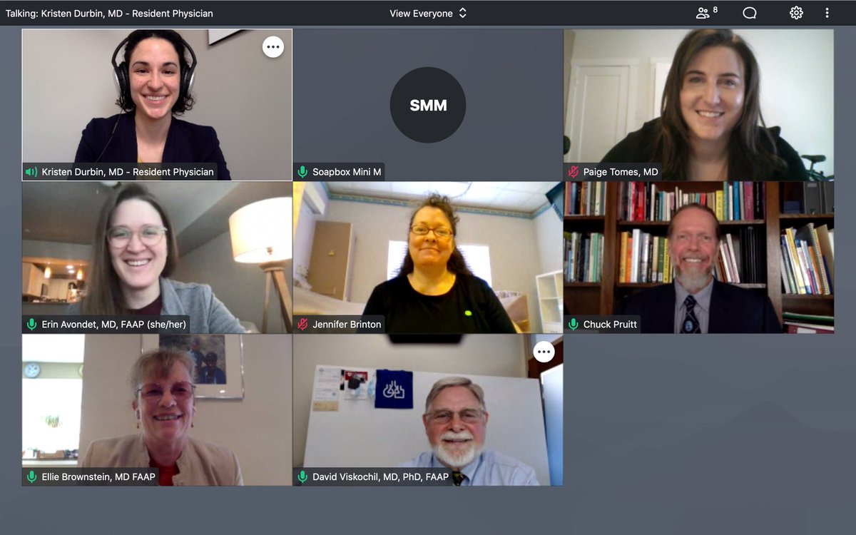 UtahPedsRes's tweet photo. Proud of PGY2 resident Kristen Durbin and PGY4 resident Paige Tomes for representing our #Utah #pediatrics residency family along with some incredible pediatrician-advocates/attending mentors while meeting virtually with UT’s senators/House reps through #AAPAdvocacy2021 ! https://t.co/OpRE8wDzv7