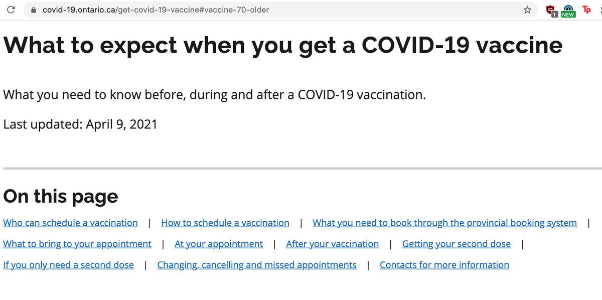 Instead, it brings up some sort of an FAQ with a URL that includes the phrase "vaccine-70-older" - ignore that, it's not relevant.The first question on the page, "Who can schedule a vaccine appointment," contains two different links in it...2/21