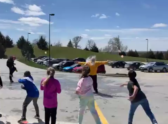 Sometimes life comes at you fast, huh <a href="/LC_TitanHill_PE/">Mr. Ernst</a>? Congrats to Titan Hill students for crushing their <a href="/KidsHeartChall/">Kids Heart Challenge</a> <a href="/american_heart/">American Heart Association</a> goal! They got to peg Mr. Ernst &amp; <a href="/MrBreiPE/">MrBrei</a> with water balloons on this beautiful day. #LCTitanHill #LCTitans #InspiringExcellenceLC