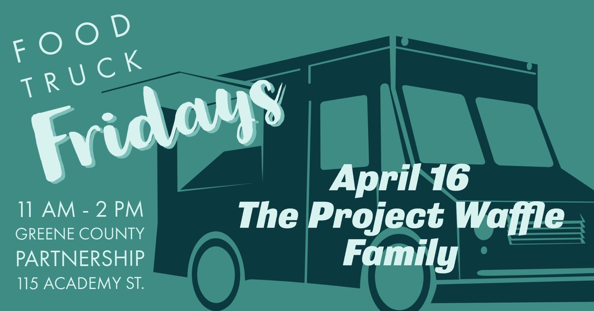 Are you going to be visiting the Andrew Johnson National Historic Site this Friday? 

If so, head across the street to the Greene County Partnership's parking lot and grab a delicious lunch from The Project Waffle Family 🧇

They'll be there until 11am-2pm! We'll see you there 🤗
