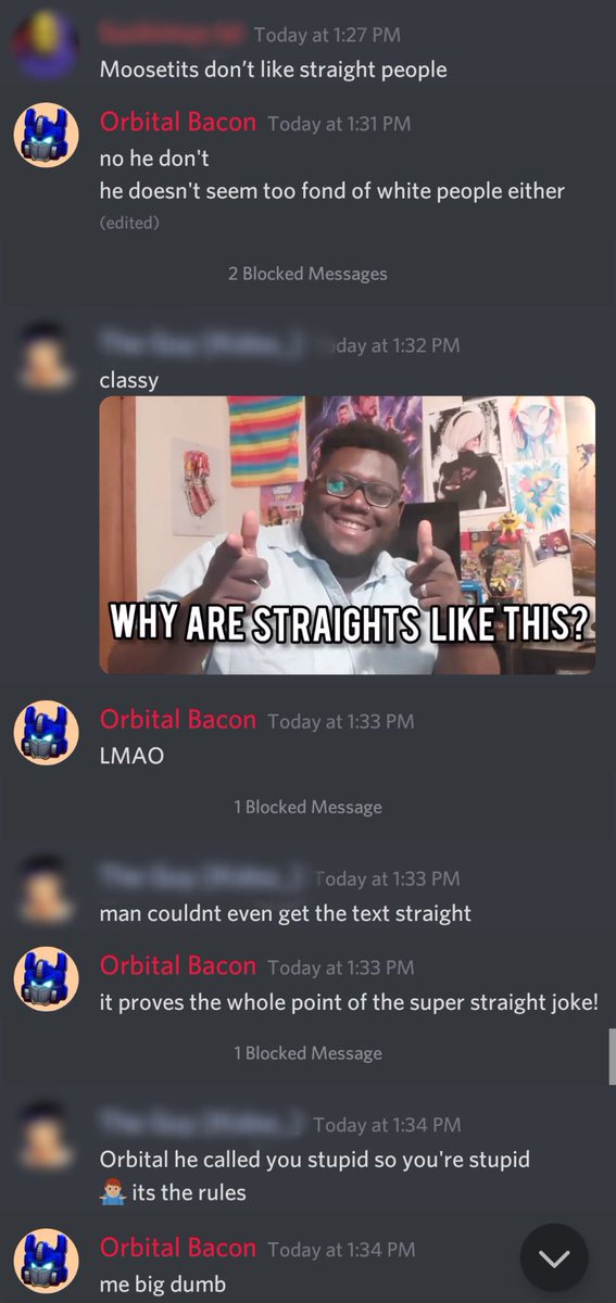 Frankly he’s taking all the backlash very well too and his Discord server totally isn’t just going ham at being hateful and ignoring 90% of the points made. Besides, we listened to your points from the stream Bacon. They were horrible 