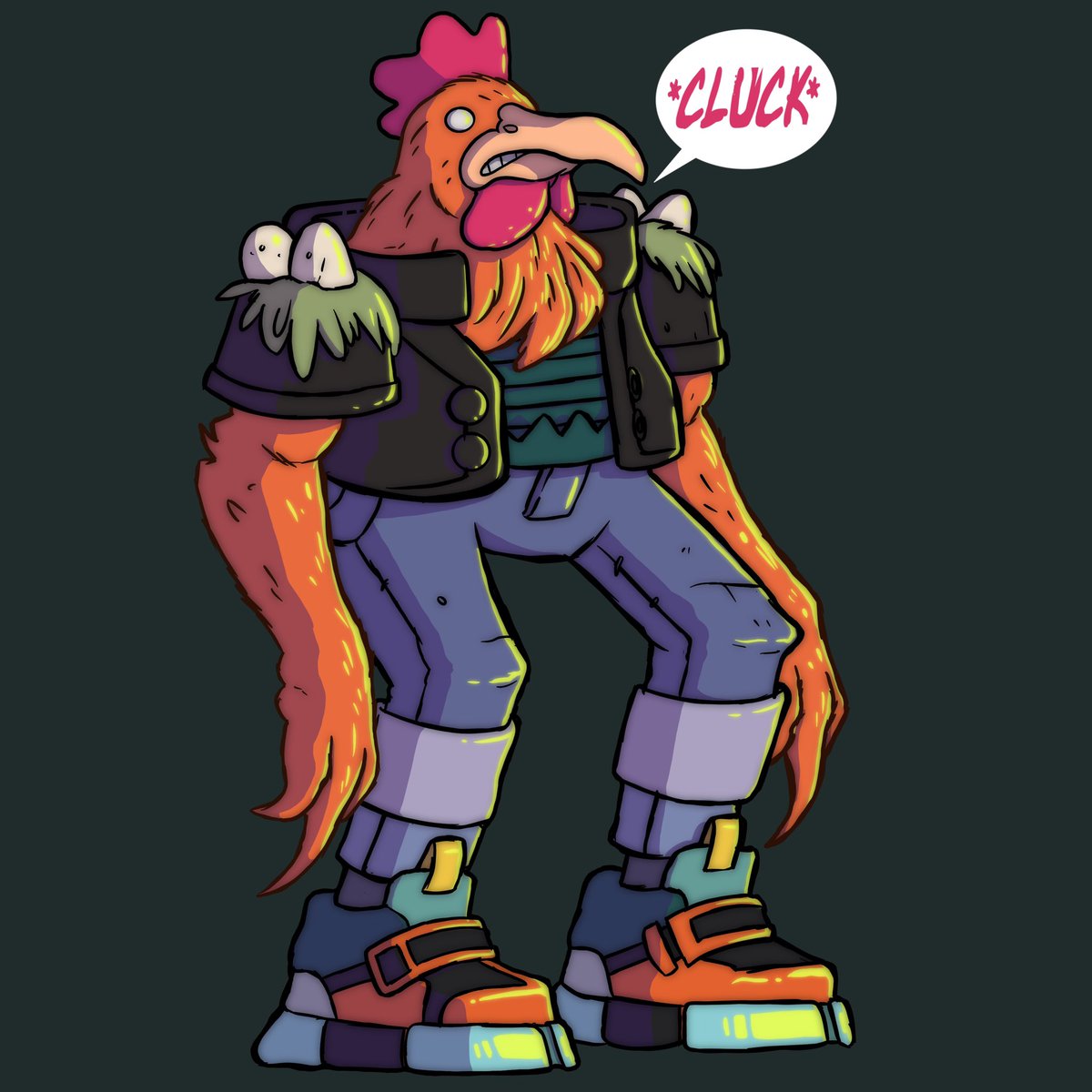 RaccoonFart's tweet photo. Eyo #PortfolioDay  I love 2D illustration, character design and background design. Would love to get into the animation industry! https://t.co/OsyJ32sbtB