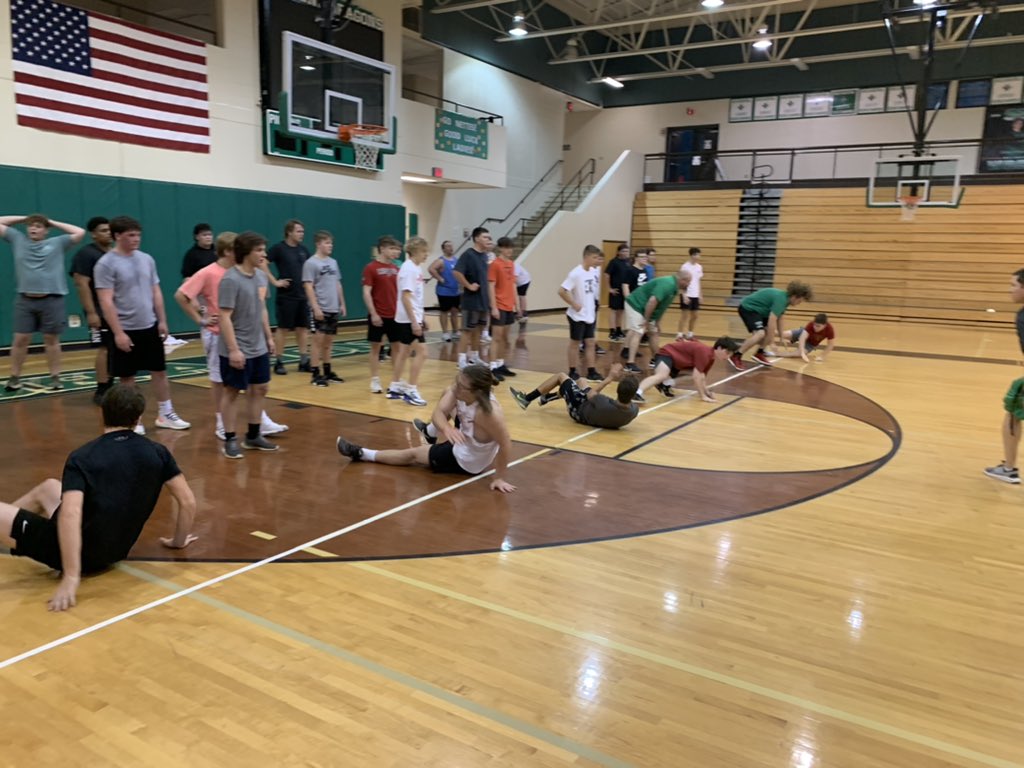 PickensFootball's tweet photo. Day 1 of Dragon Dawn was a success- our guys rose to the expectations and competed. Players pushed one another, coaches were out there getting after it, we love to see it. Go Dragons! #MakeItHappen https://t.co/82kDcYImFa