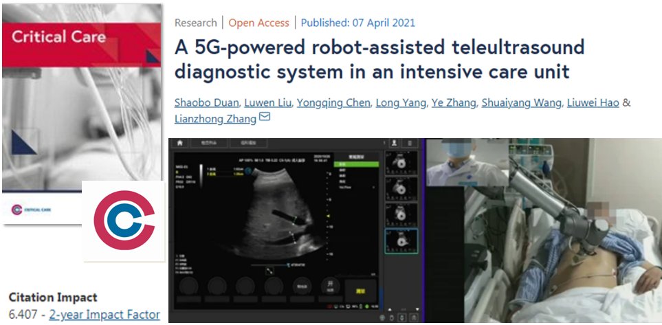 Crit_Care's tweet photo. #CritCare #OA
Use of a #5G-powered #robot_assisted #teleultrasound diagnostic system in ICU https://t.co/GajcA8fQ6o
#FOAMed #FOAMcc #BMC #ICU #ultrasound #imaging @ISICEM @jlvincen https://t.co/38bjE12mFM