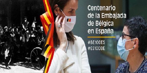 BelgiuminSpain's tweet photo. Con ocasión del Centenario de @EmbEspBelgica  y de @BelgiuminSpain, @BelgiumMFA  ha publicado este artículo: 𝐵𝑒́𝑙𝑔𝑖𝑐𝑎 𝑦 𝐸𝑠𝑝𝑎𝑛̃𝑎: 𝑢𝑛 𝑠𝑖𝑔𝑙𝑜 𝑑𝑒 𝑟𝑒𝑙𝑎𝑐𝑖𝑜𝑛𝑒𝑠 𝑐𝑜𝑟𝑑𝑖𝑎𝑙𝑒𝑠 👉 https://t.co/c17Ytrx2zf

🇪🇸 🇧🇪 #ES100 #BE100ES | 🇧🇪🇪🇸 #BE100ES #ES100BE https://t.co/R9CwsQJAqF