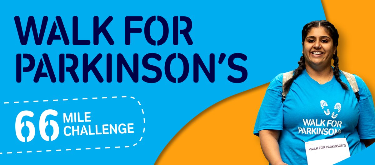 Could you walk 66 miles throughout July to help us deliver essential services for people living with #parkinsons ? Your fundraising will be matched pound-for-pound by the Frank &amp; Evelyn Brake Connect Fund, doubling your impact! Sign up; parkinsons.rg.uk/walk #walkforparkinsons