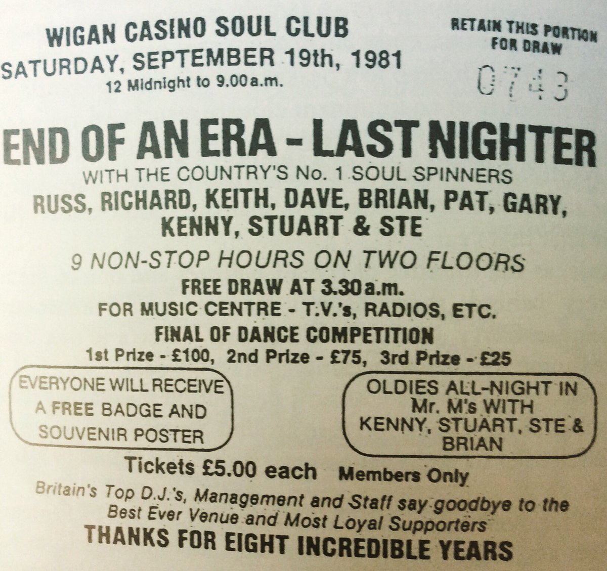 MichaelMarch5's tweet image. All the photos from this End of an Era - Last Nighter to be published in a new book I’ve been working on with @francescomellinaphotography 
Check out the Kickstarter link kickstarter.com/projects/wigan…
#wigancasino #northernsoul #blackandwhitephotography  #newbook #kickstartercampaign