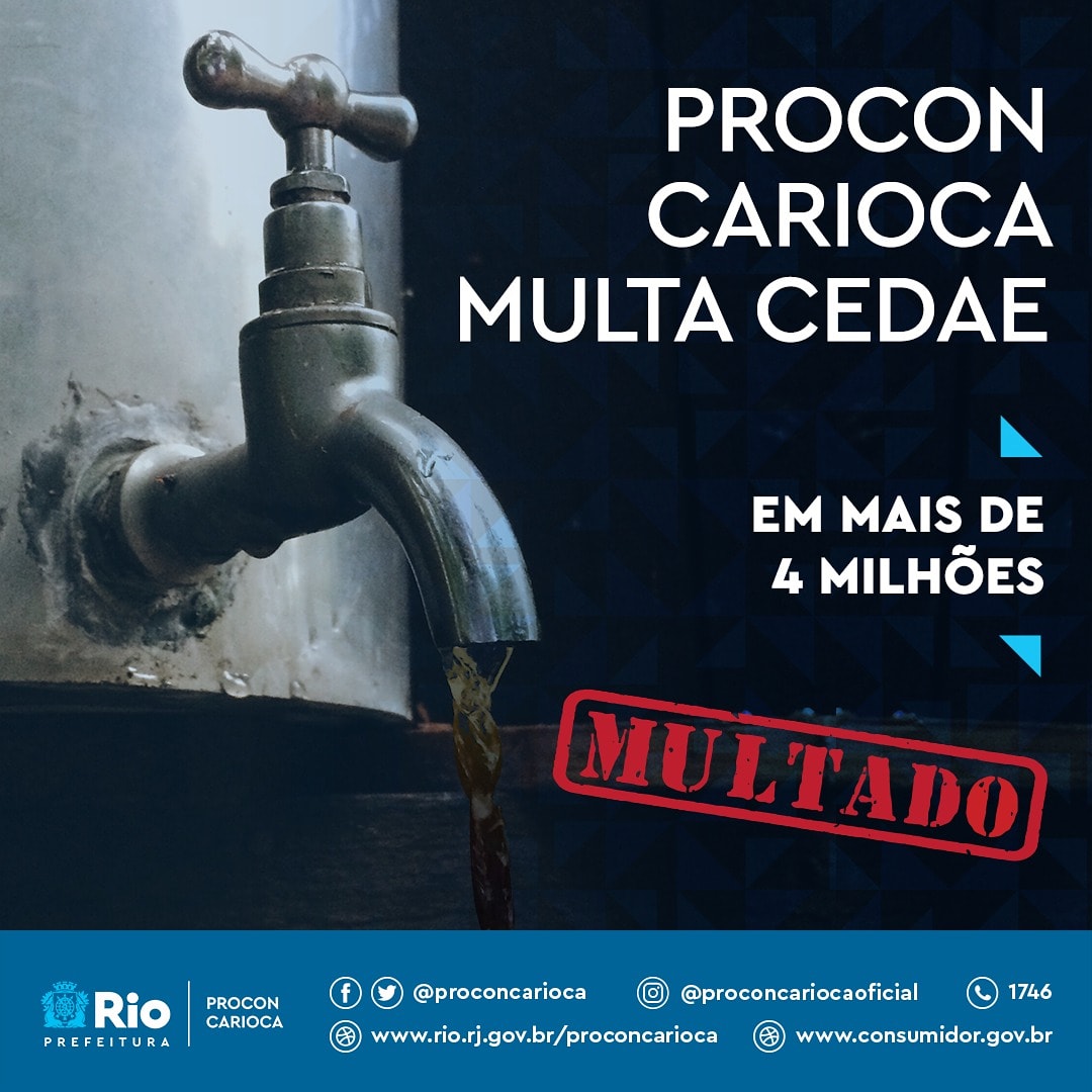 ProconCarioca's tweet photo. Em janeiro deste ano, a concessionária foi notificada a dar explicações sobre o que causou problemas no abastecimento em vários bairros da cidade, assim como sobre a qualidade da água fornecida aos seus usuários.
Parte 1 #Procon #Proconcarioca https://t.co/Z6XsBg5V1s