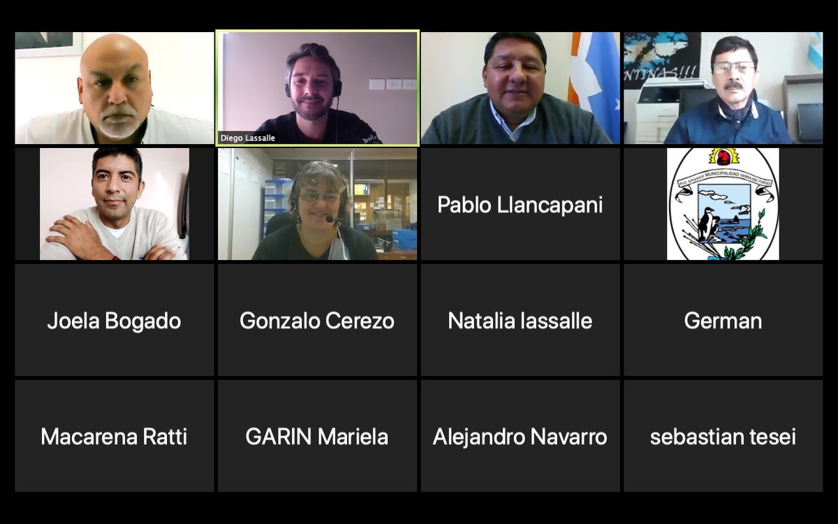 #Ahora | #ReuniónDeComisión 💻🗣 
▪️Junto a mis pares, seguimos analizando el proyecto que presentamos para crear un #ProgramaMunicipal de #AlarmasComunitarias en Río Grande🚨. 
▪️#Agradezco la participación de Marcela Galera, en representación de Comunicaciones Fueguinas.