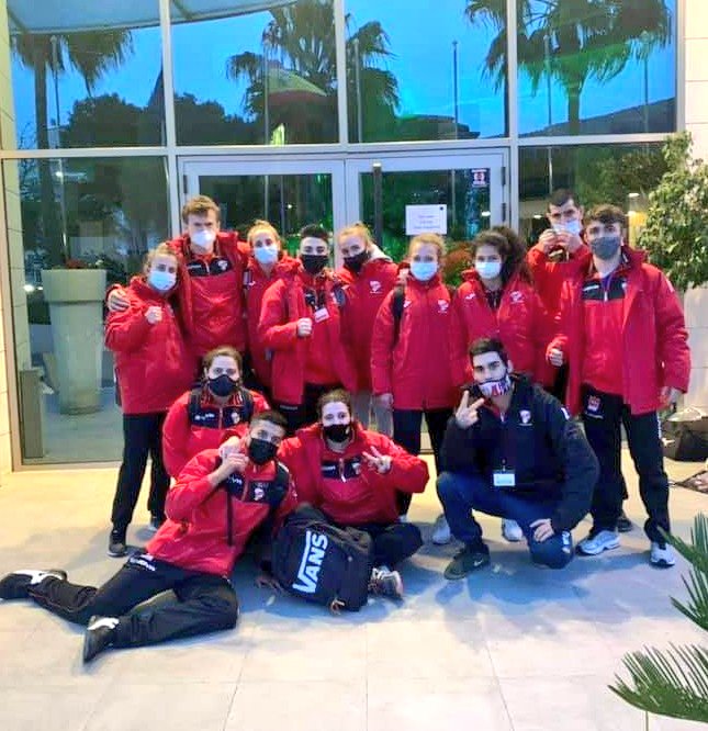 DeporteGetafe's tweet photo. La lucha getafense consigue 17 medallas en el Campeonato de España de #grappling y #grapplinggi celebrado el pasado fin de semana en la localidad alicantina de La Nucía.
➡️https://t.co/jQv5u338tA
¡¡¡ ENHORABUENA !!!
🏆🇪🇸🤼♀️🔝👏👏👏
#Getafe #DeporteenGetafe #GetafeVuela https://t.co/hvyesNWBmm
