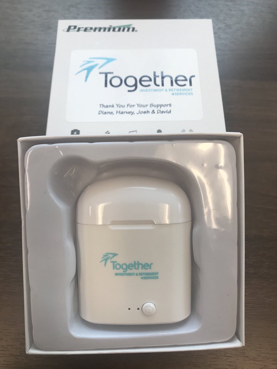 Thanks to our community partners ⁦<a href="/together_cu/">Together Credit Union</a>⁩ for the generous donation of wireless earbuds for state testing!