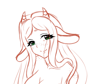 MilKitCrow's tweet photo. Once in 2020, I started drawing the character of this @yuni_selty wonderful girl, but since I am very lazy, I could not finish it https://t.co/7lYFtMVmK9