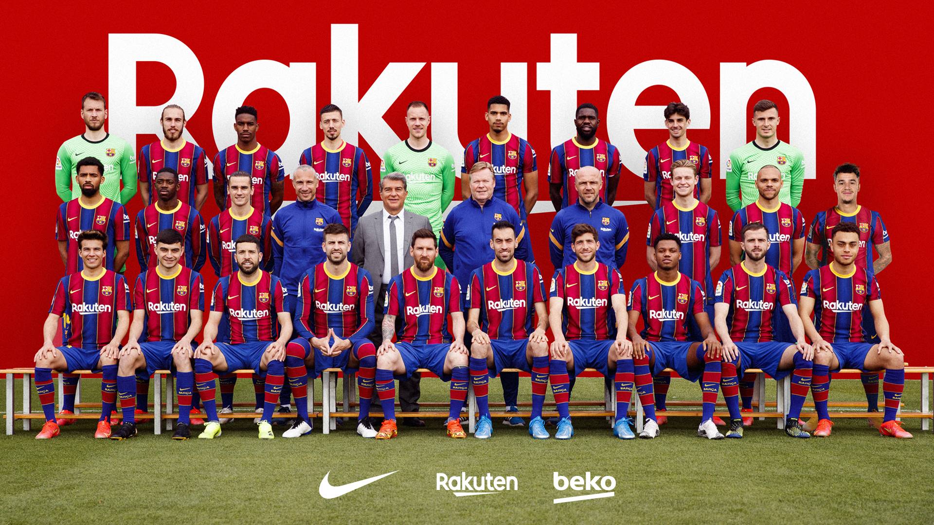 نادي برشلونة on Twitter "📸 الصورة الرسمية للفريق الأول لموسم 20202021