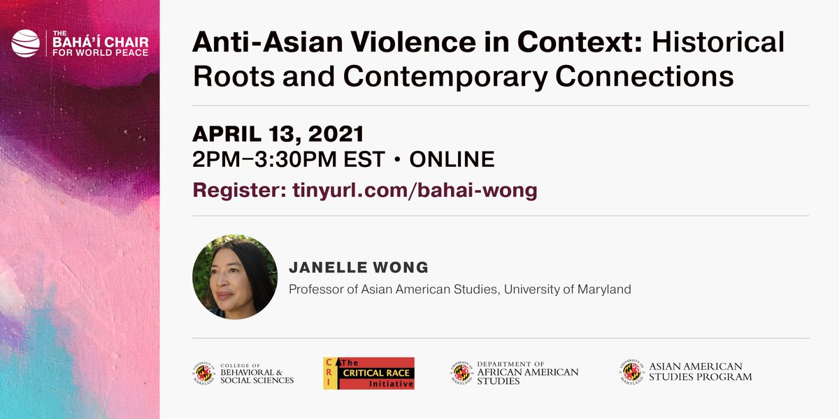 Join us at 2pm ✨TODAY✨
Register and join here: tinyurl.com/bahai-wong