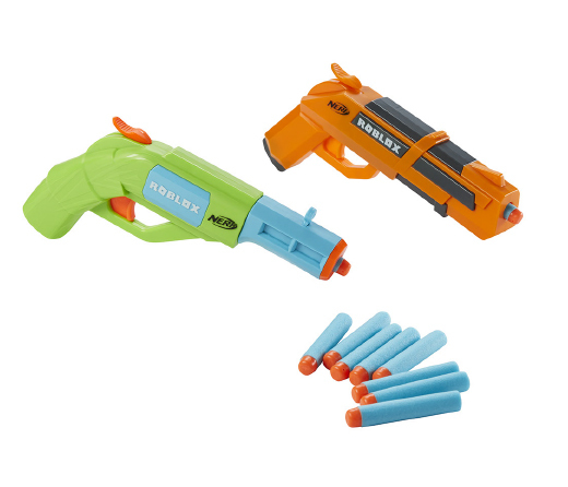 Hasbro Nerf ROBLOX Arsenal Pulse Laser & Mm2 Shark Seeker Game