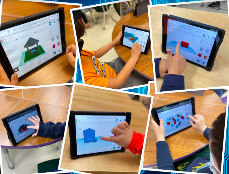 UpperMerionSD's tweet photo. During Enrichment class at Roberts, students are using Tinkercad to recreate their dream house designs. Next step is to the 3D printer! #howawesomeisthat #raccoonsrock #umasdistheplacetobe https://t.co/AbB0wdf0Nl