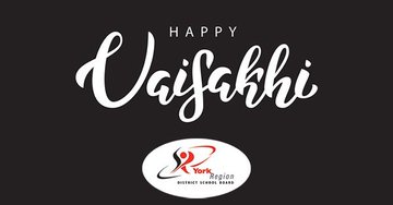 YRDSB's tweet photo. To all those celebrating #Vaisakhi, we wish you and your families a wonderful celebration, a very happy new year and a prosperous year ahead! #SikhNewYear https://t.co/oyHI0PnkAm