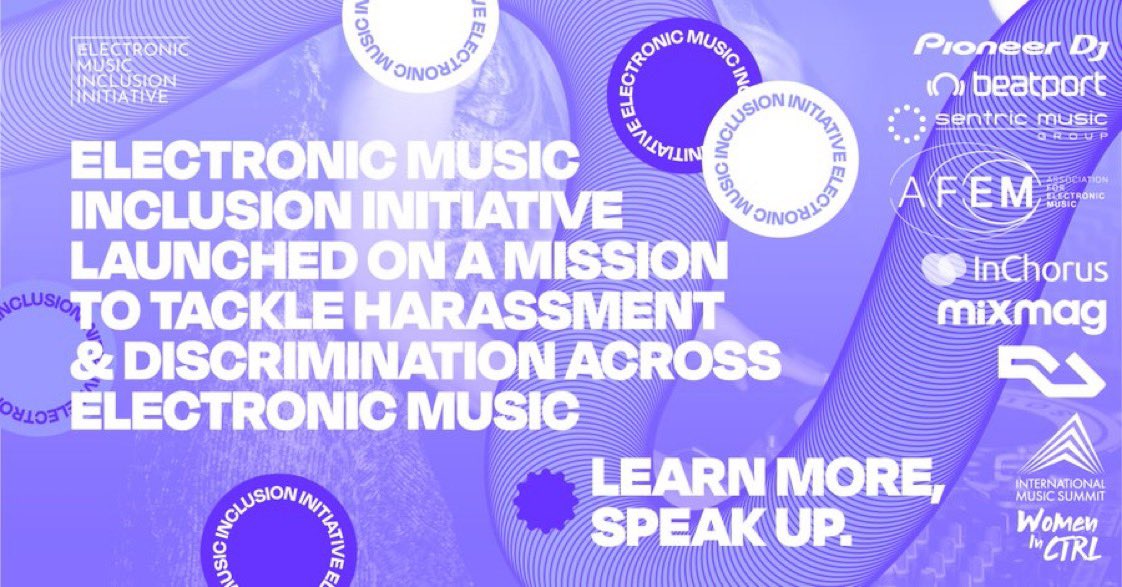 womeninctrl's tweet photo. We’ve co-founded the Electronic Music Inclusion Initiative
TOGETHER we'll address harassment &amp; discrimination across our sector
Pls SPEAK UP, share  experiences, shape  ACTIONS 
#JoinEMII😍
Speak up: https://t.co/u77t1t0YpR
Learn more: https://t.co/lGed9Nb9IC https://t.co/orG8rY0jQj