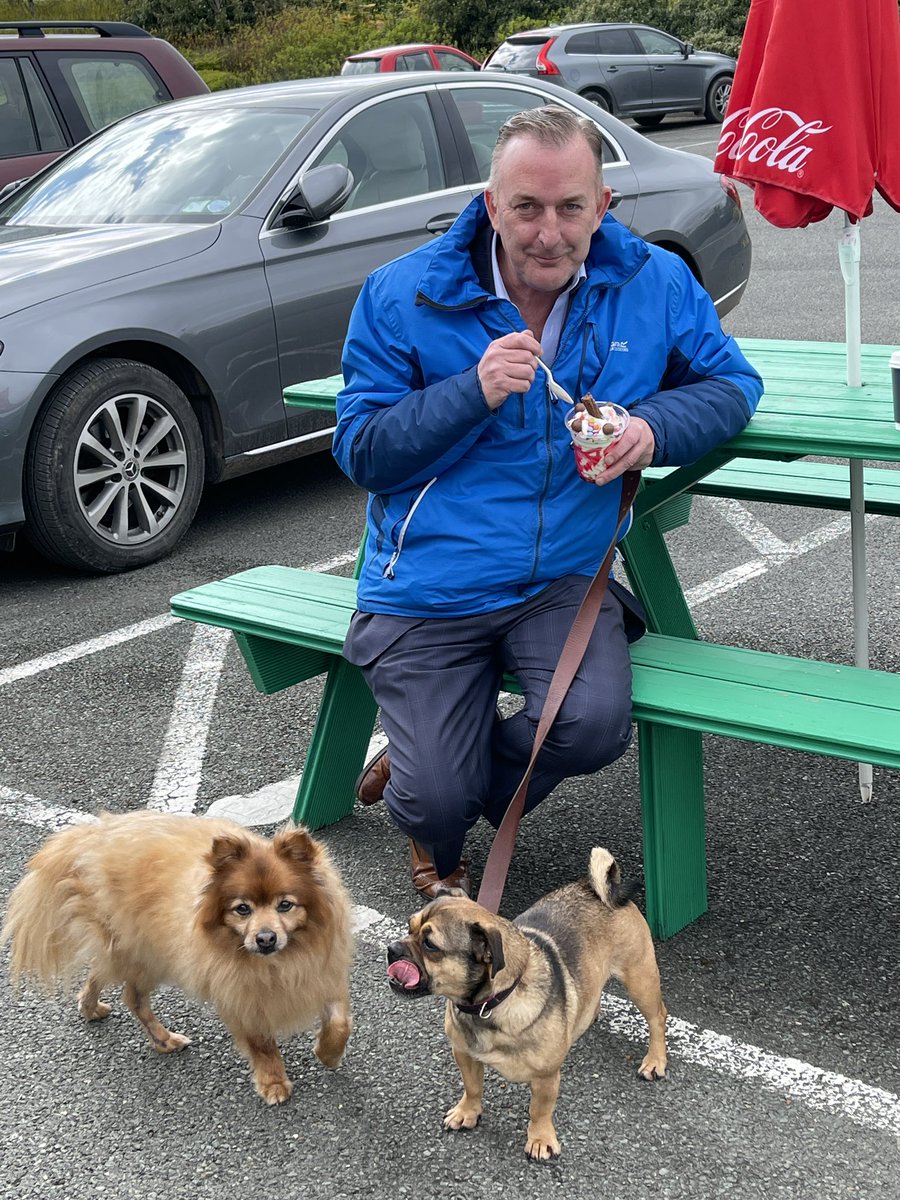 AdrianFKennedy's tweet photo. An IceCream delight takeaway at my favourite restaurant @the_snailbox at Kilmoon Cross. Hopefully it won’t be too long before Philip, Paddy &amp; Stephen are fully back open for business! https://t.co/yEDEctVsgh