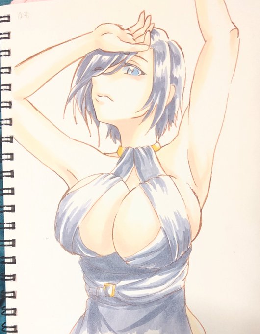 #アズレン版深夜の真剣お絵かき60分一本勝負 