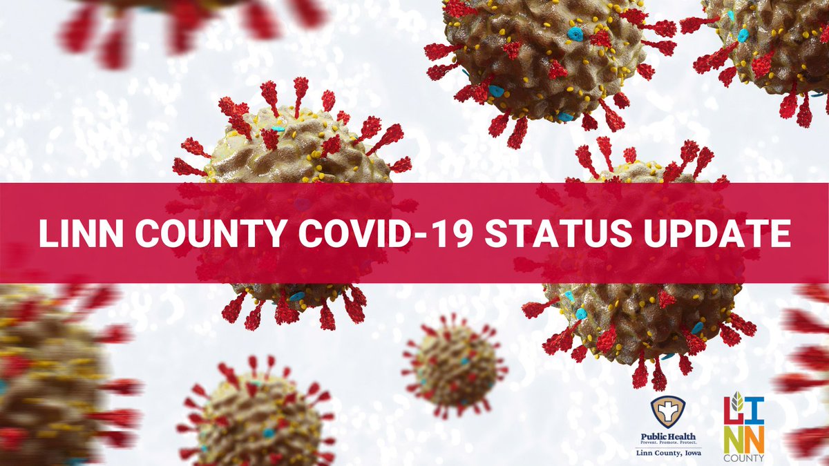 Linn County Public Health COVID-19 Status Update for 4/13/2021

The Centers for Disease Control and Prevention and the Food and Drug Administration recommend pausing the use of the Johnson &amp; Johnson Janssen COVID-19 vaccine: linncounty-ia.gov/CivicAlerts.as…