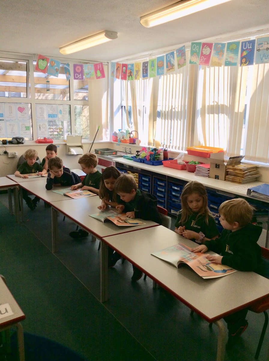 TickfordPark's tweet photo. What a great start to the Summer term, year 1 enjoyed reading our new class fairy tale books today! #TP4reading #TP4year1 https://t.co/kz2QGk7ZIe
