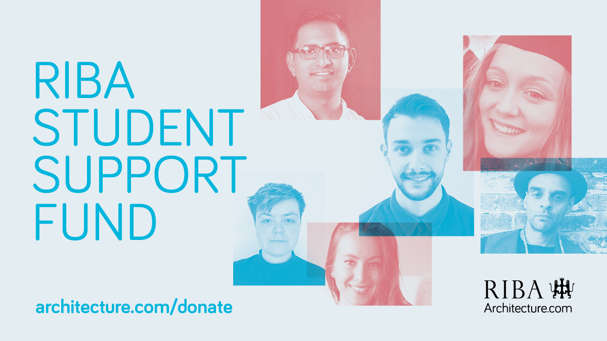 AHMMArchitects's tweet photo. The @RIBA Student Support Fund helps give grants to architecture students experiencing hardship. 100% of donations goes to students in real financial need. Find out more and donate or apply here: https://t.co/zyGVuAsEUB https://t.co/zxSulfU6Nw