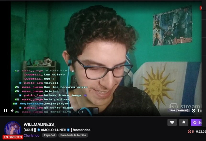 willmadness_'s tweet photo. Un stream increible! 
Gracias por acompañarme siempre🥺❤️

📸 @NazaMSM https://t.co/g4Eh0O78bF