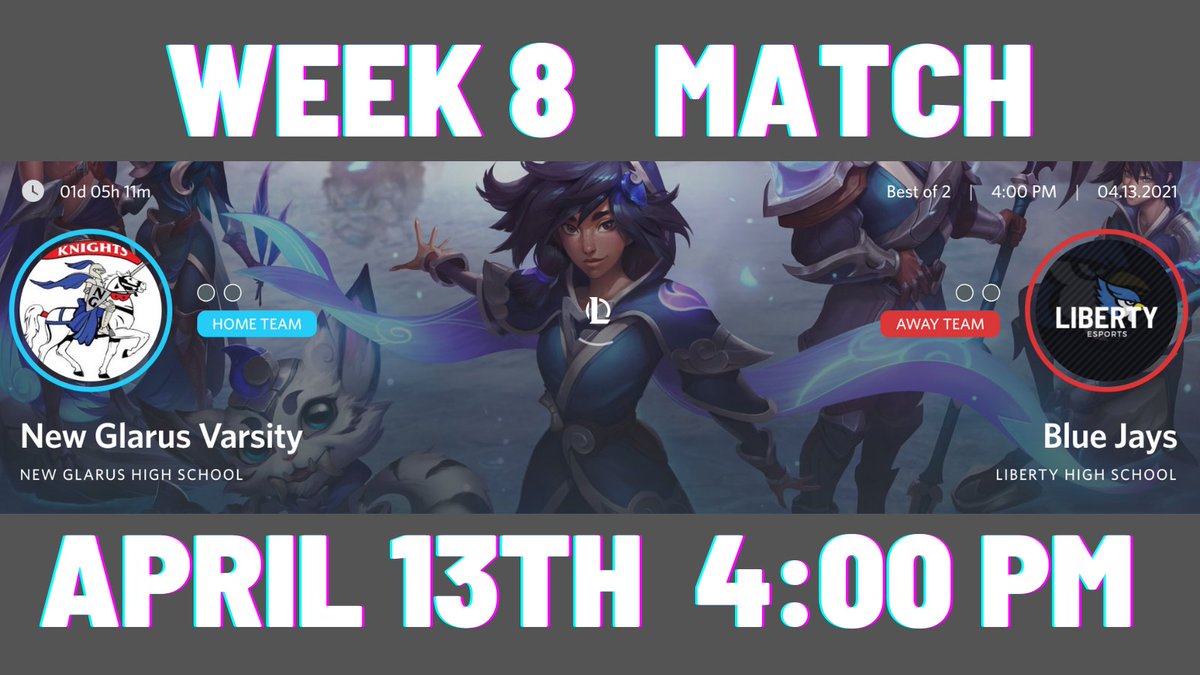 Last regular season match tonight at 4:00 pm.  Playoffs start in two weeks.
